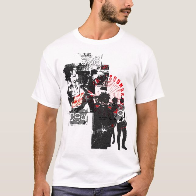 The Definitive Indie Band T-Shirt with logo (Framsida)