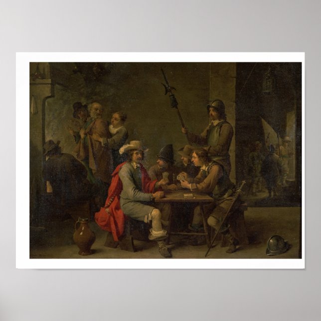 The Denial of St. Peter, 1646 (oil on canvas) Poster (Framsidan)