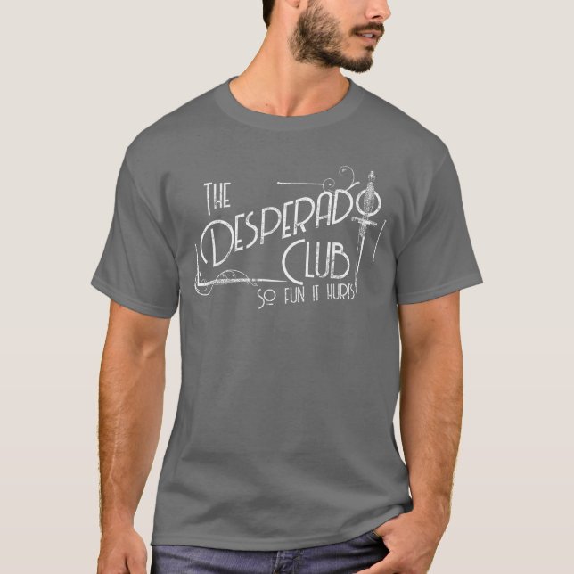 The Desperado Club Sign SciFi Book T Shirt (Framsida)