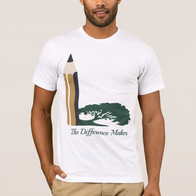 The Difference Maker Pennan T Shirt (Framsida)