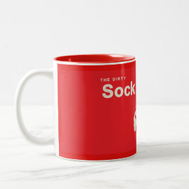 The Dirty Sock - Logo Mug Två-Tonad Mugg