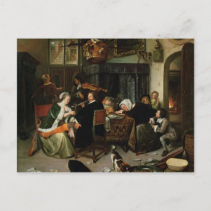 The Dissolute Household, 1668 Vykort