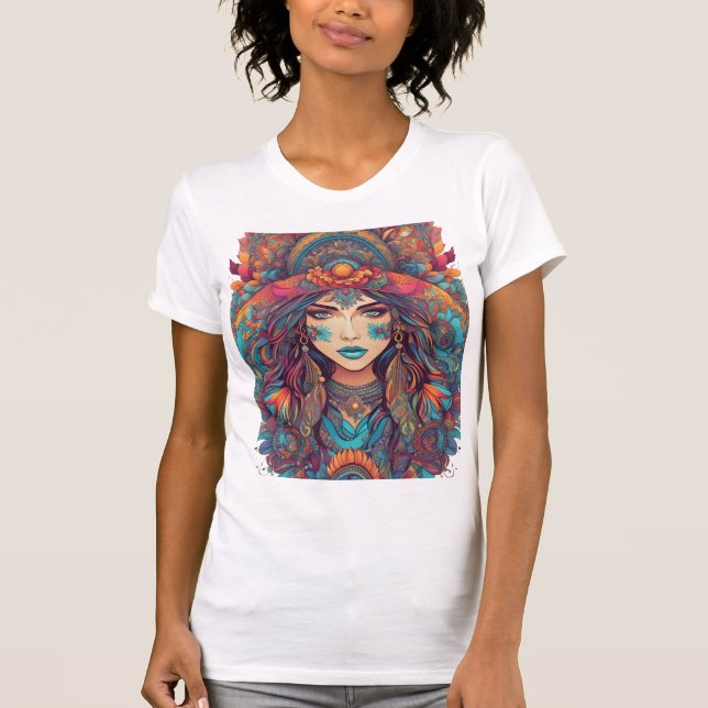 The Divine Feminine T Shirt (Framsida)