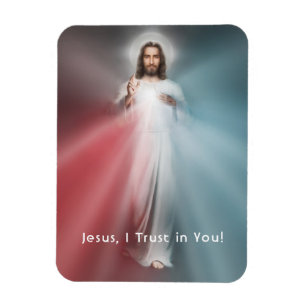 The Divine Mercy Fullt Image, Magnet