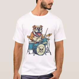 The Dog Drummer T Shirt