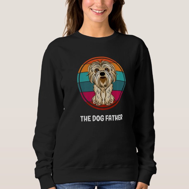 The Dog Father Shih Tzus Cute Dog Men Women Kids T Shirt (Framsida)