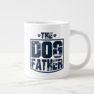 The Dog Father Sliten Grafik Jumbo Mugg