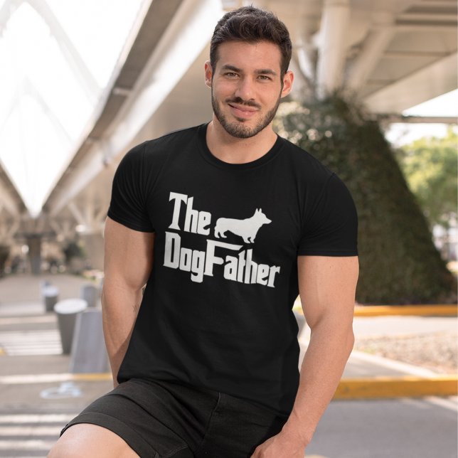 The Dogfather Corgi Funny Corgi Lovers T Shirt (Skapare uppladdad)