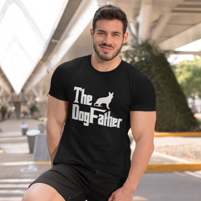 The Dogfather German Shepherd Funny T Shirt (Skapare uppladdad)