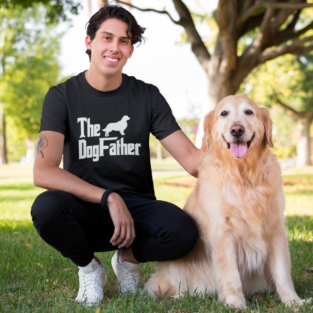 The Dogfather Golden Retriever Funny Golden T Shirt (Skapare uppladdad)