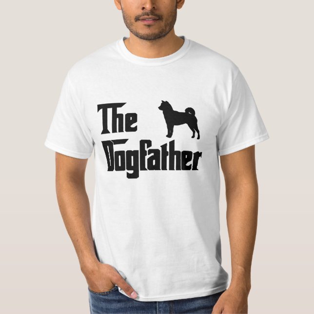 The Dogfather Shiba Inu Funny Dog Owner  T Shirt (Framsida)