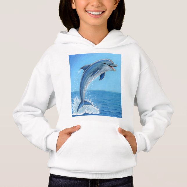 The Dolphin’s Silent Dance T Shirt (Framsida)