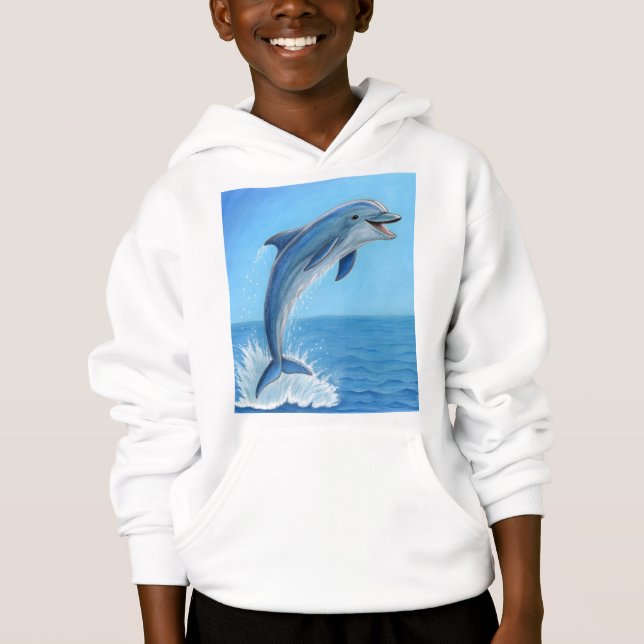 The Dolphin’s Silent Dance T Shirt (Framsida)