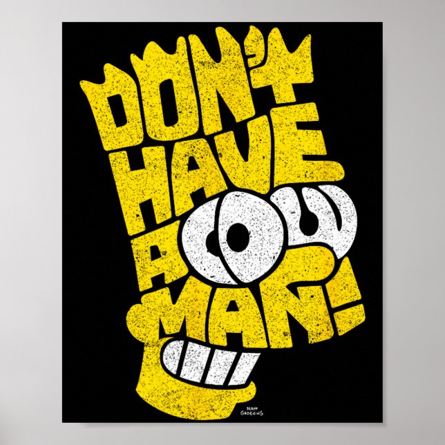 The Don't Have A Cow Man  Poster (Framsidan)