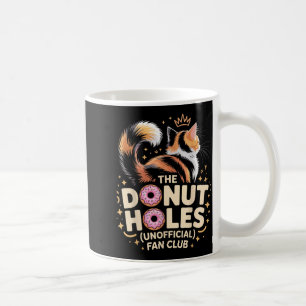 The Donut Holes Fan Club Roligt Katt Meme Munk Kaffemugg