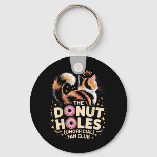 The Donut Holes Fan Club Roligt Katt Meme Munk Nyckelring