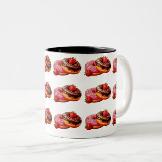 The Donut Mug Två-Tonad Mugg