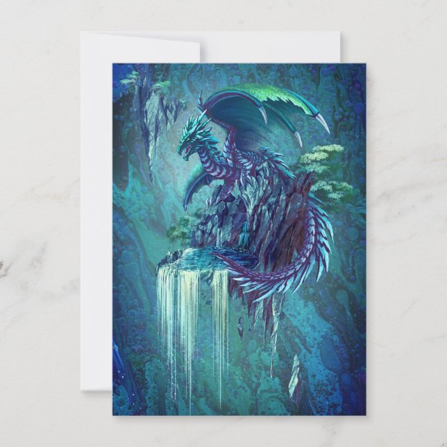 The Dragon's Waterfall (Framsida)