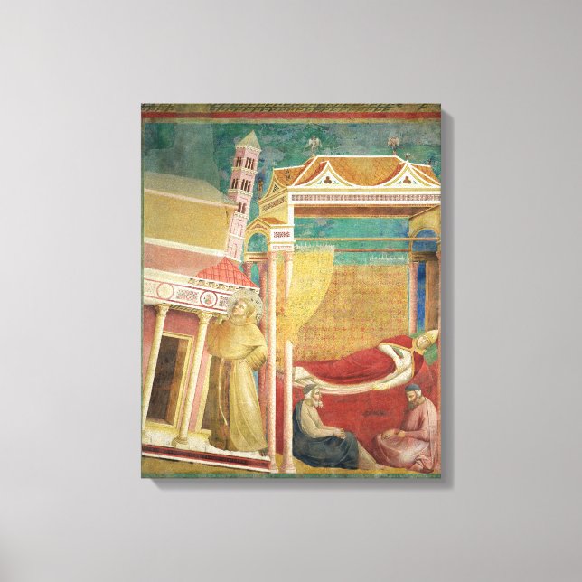 The Dream of Innocent III, 1297-99 Canvastryck (Framsida)