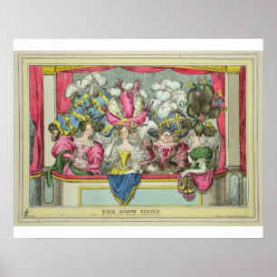The Dress Circle, utgiven av Thomas McLean, Lond Poster