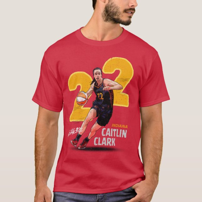 the dribble ball pose with 22 background t shirt (Framsida)