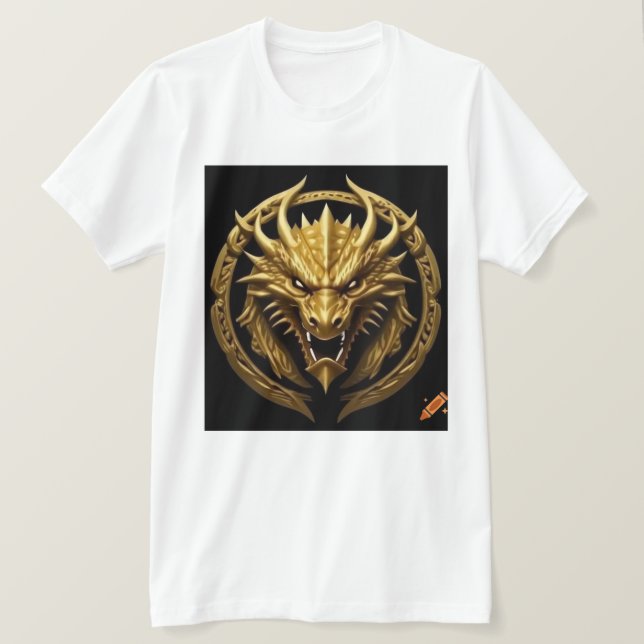 The drigon image t shirt (Design framsida)