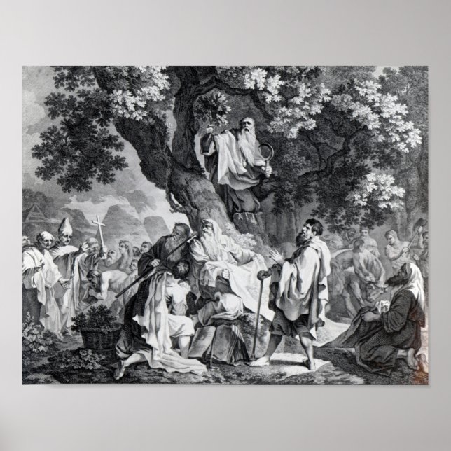 The Druids, eller the Conversion of the Britons Poster (Framsidan)