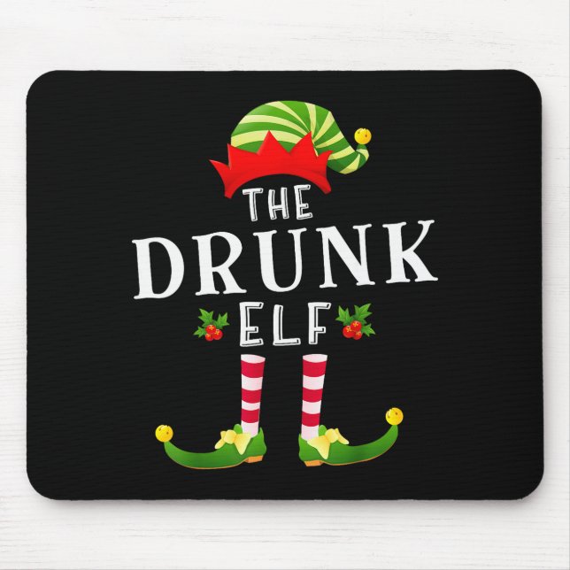 The Drunk Elf Christmas Matching Pajama  Musmatta (Framsidan)