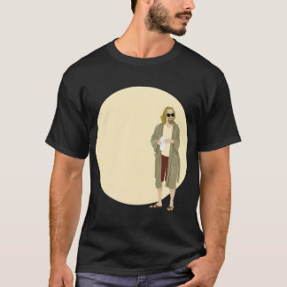 The Dudehe big Lebowski Circle retro T Shirt