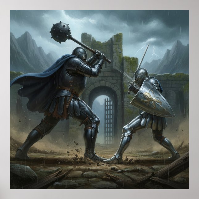 The Duel Poster (Framsidan)