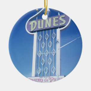 The Dunes Hotel Las Vegas Julgransprydnad Keramik