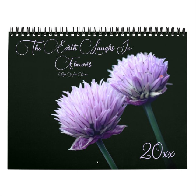The Earth Laughs In Flowers  Kalender (Omslag)