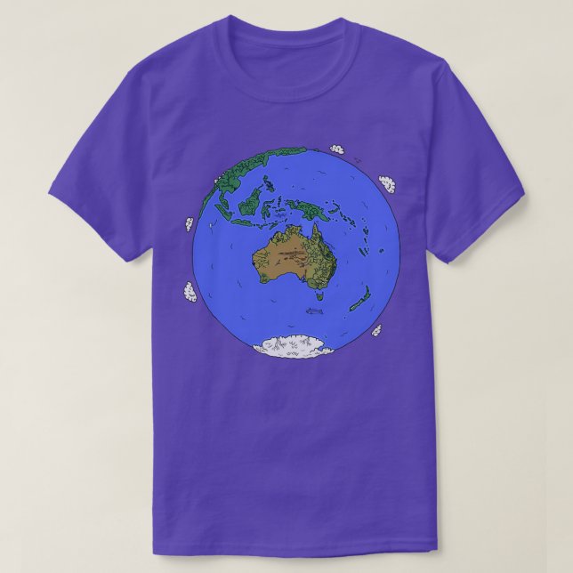 The Earth T Shirt (Design framsida)