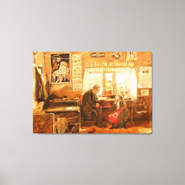 The Echo of 1000 Hours Canvastryck (Framsida)