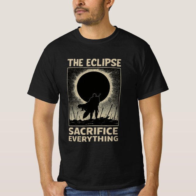 The Eclipse – Sacrifice Everything Manga Panel T Shirt (Framsida)