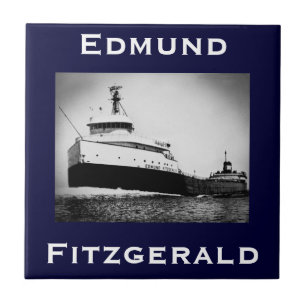 The Edmund Fitzgerald Kakelplatta