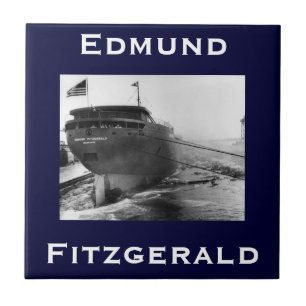 The Edmund Fitzgerald Kakelplatta