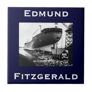 The Edmund Fitzgerald Kakelplatta