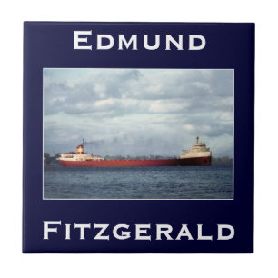 The Edmund Fitzgerald Kakelplatta