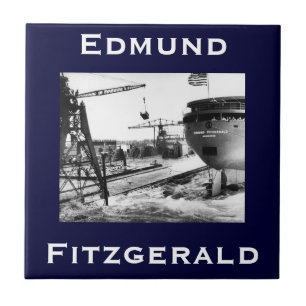 The Edmund Fitzgerald Kakelplatta