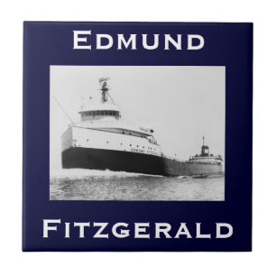 The Edmund Fitzgerald Kakelplatta