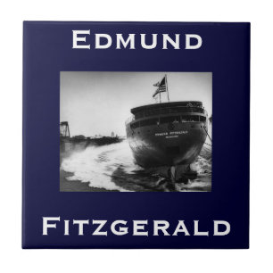 The Edmund Fitzgerald Kakelplatta
