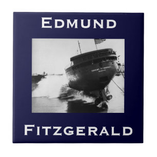 The Edmund Fitzgerald Kakelplatta