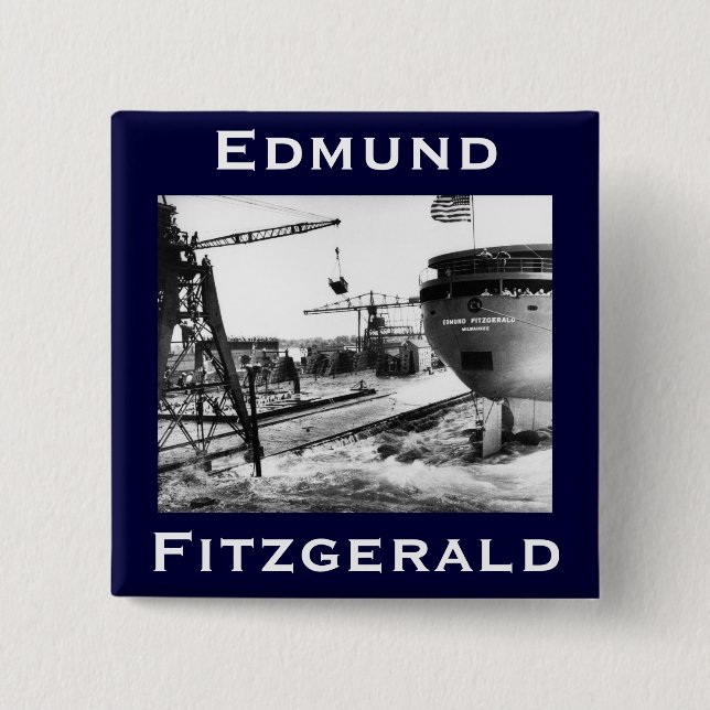 The Edmund Fitzgerald Knapp (Framsida)