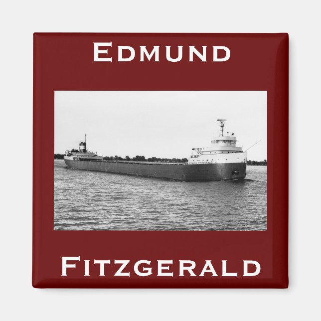 The Edmund Fitzgerald  Magnet (Framsidan)