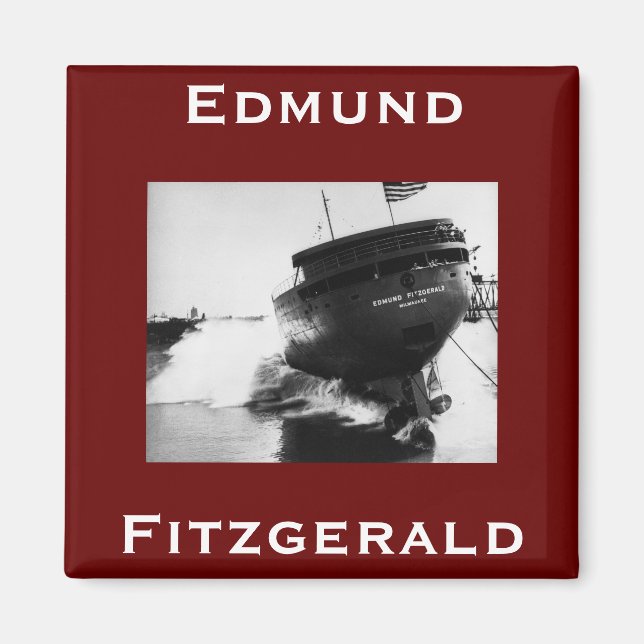 The Edmund Fitzgerald  Magnet (Framsidan)