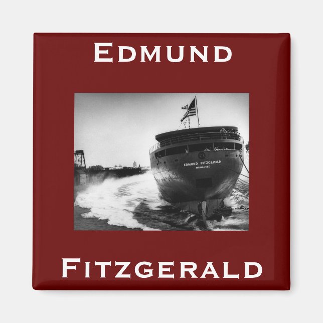 The Edmund Fitzgerald  Magnet (Framsidan)