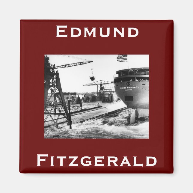 The Edmund Fitzgerald  Magnet (Framsidan)