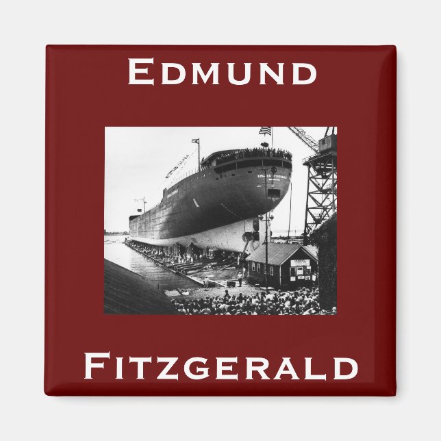 The Edmund Fitzgerald  Magnet (Framsidan)