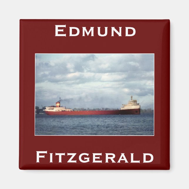 The Edmund Fitzgerald  Magnet (Framsidan)